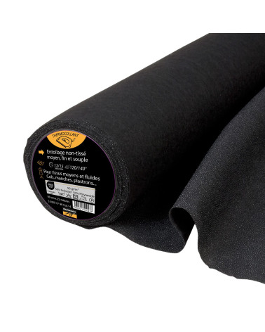 Entretela / Lienzo mediano no tejido para planchar 50 g/m2 90 cm por metro