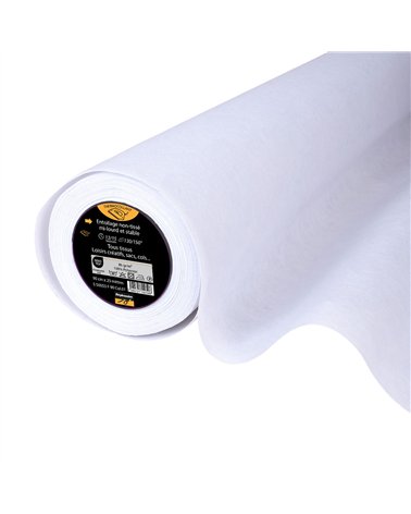 Entoilage / Toile thermocollante non tissée medium 86g/m2 90cm au mètre