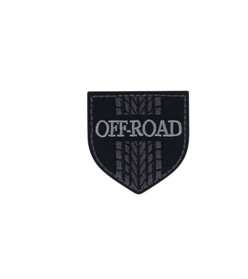 Iron-on sport coat of arms patch 4.8cm x 4.9cm offroad