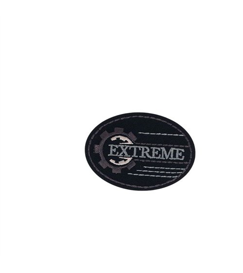 Ecusson thermocollant blason sport 4,7cm x 1,3cm extreme