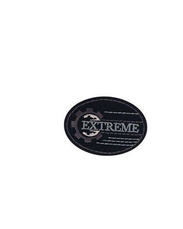 Ecusson thermocollant blason sport 4,7cm x 1,3cm extreme