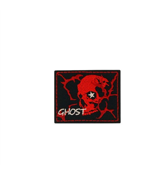 Ecusson thermocollant blason sport 5,1cm x 4,1cm ghost