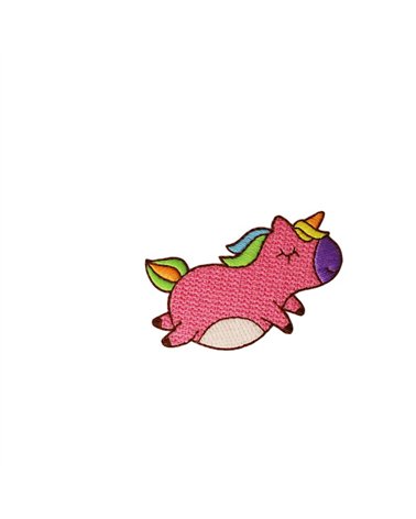 Ecusson thermocollant petits motifs rigolos 5,4cm x 5,1cm licorne