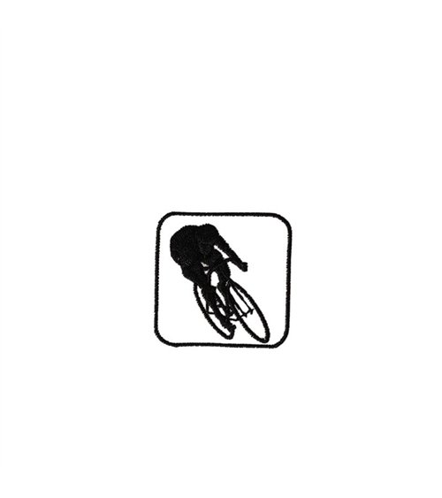 Ecusson thermocollant badge sportif 3cm x 3cm vélo