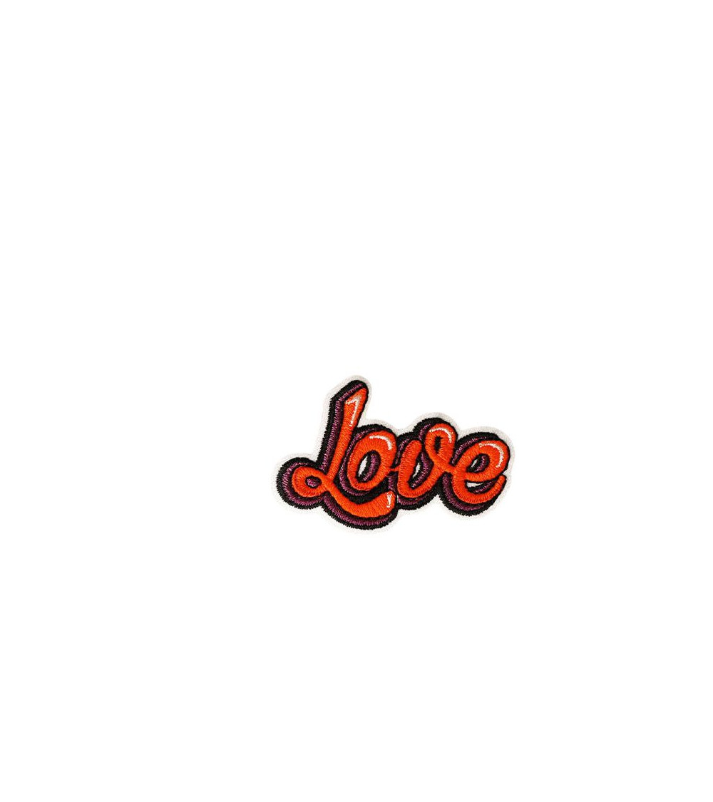 Parche termoadhesivo ok cool love 5,1 cm x 3,4 cm amor
