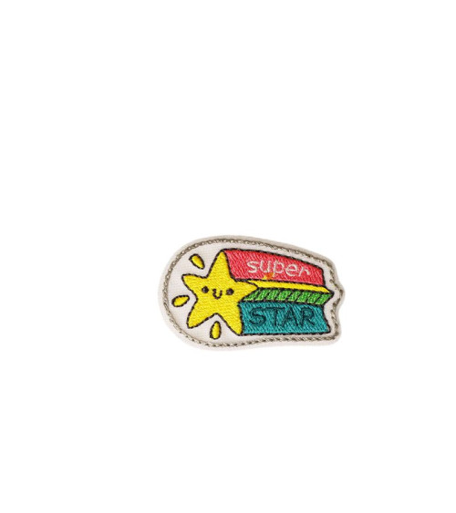 Fun iron-on patch 4.8cm x 3.6cm star