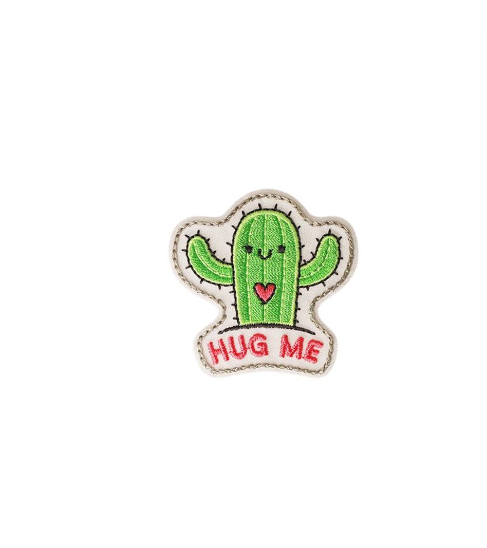 Ecusson thermocollant fun 4,6cm x 4,6cm cactus