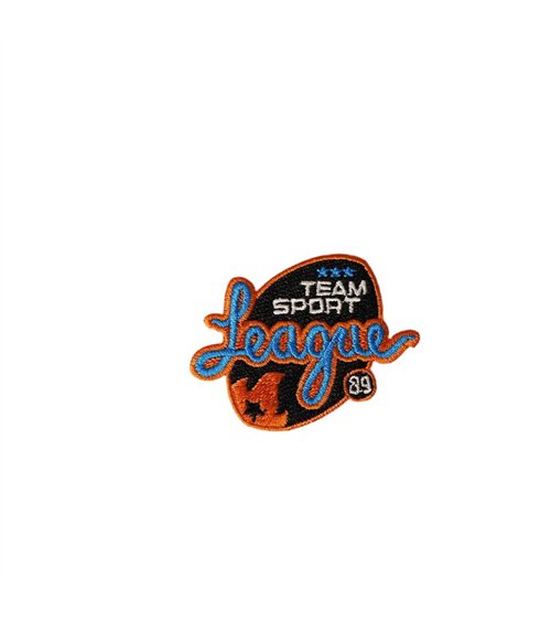 Ecusson thermocollant sportif 5cm x 3,7cm league