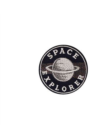Ecusson thermocollant sportif 5,2cm x 5,2cm space explorer