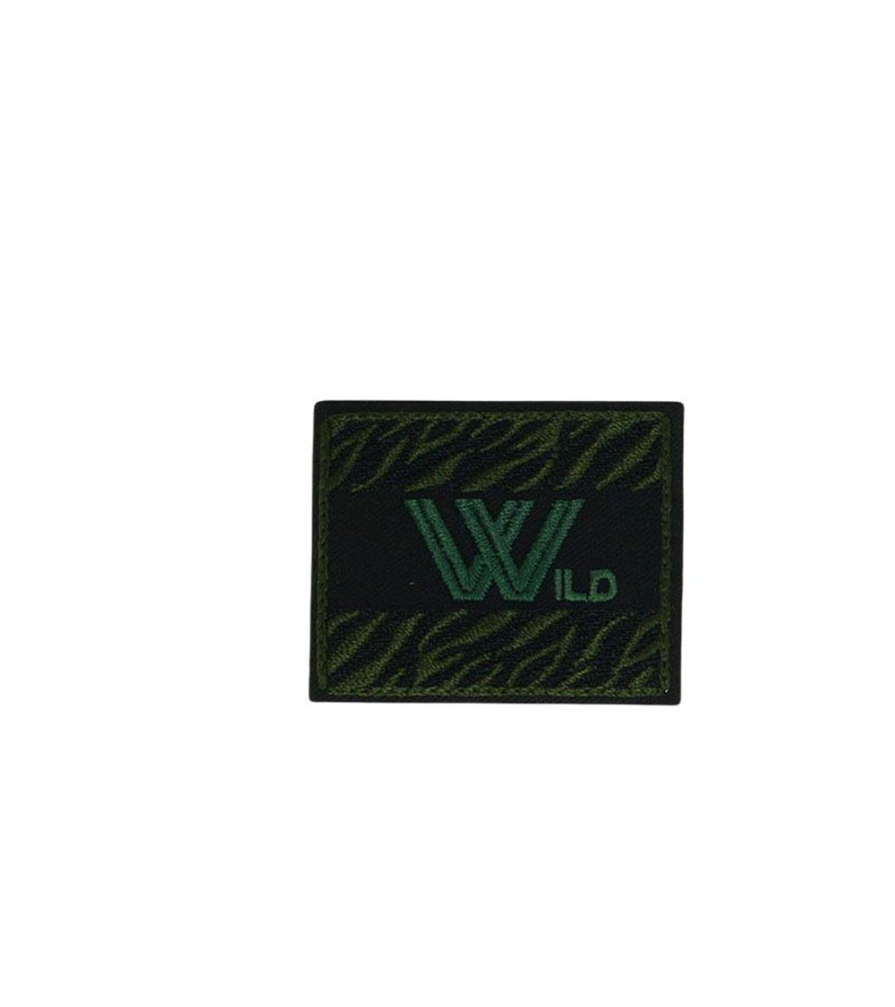 Lot de 3 écussons thermocollants blason sport 5cm x4cm wild