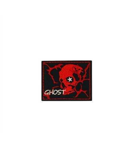 Lot de 3 écussons thermocollants blason sport 5,1cm x4,1cm ghost