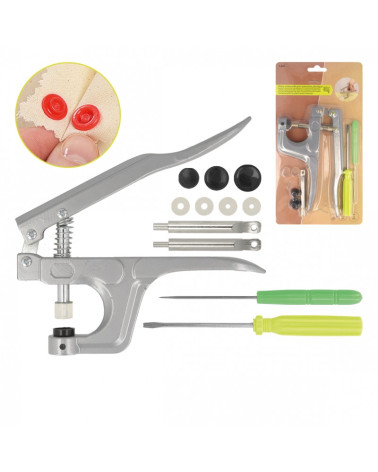 Universal pliers for plastic pressure