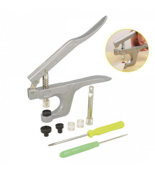 Pince universelle pour pressions plastique
