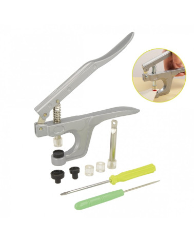 Universal pliers for plastic pressures
