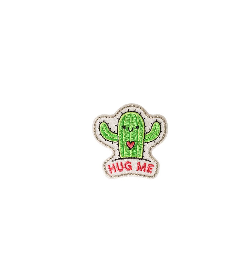 Set of 3 fun iron-on patches 4.6cm x4.6cm cactus