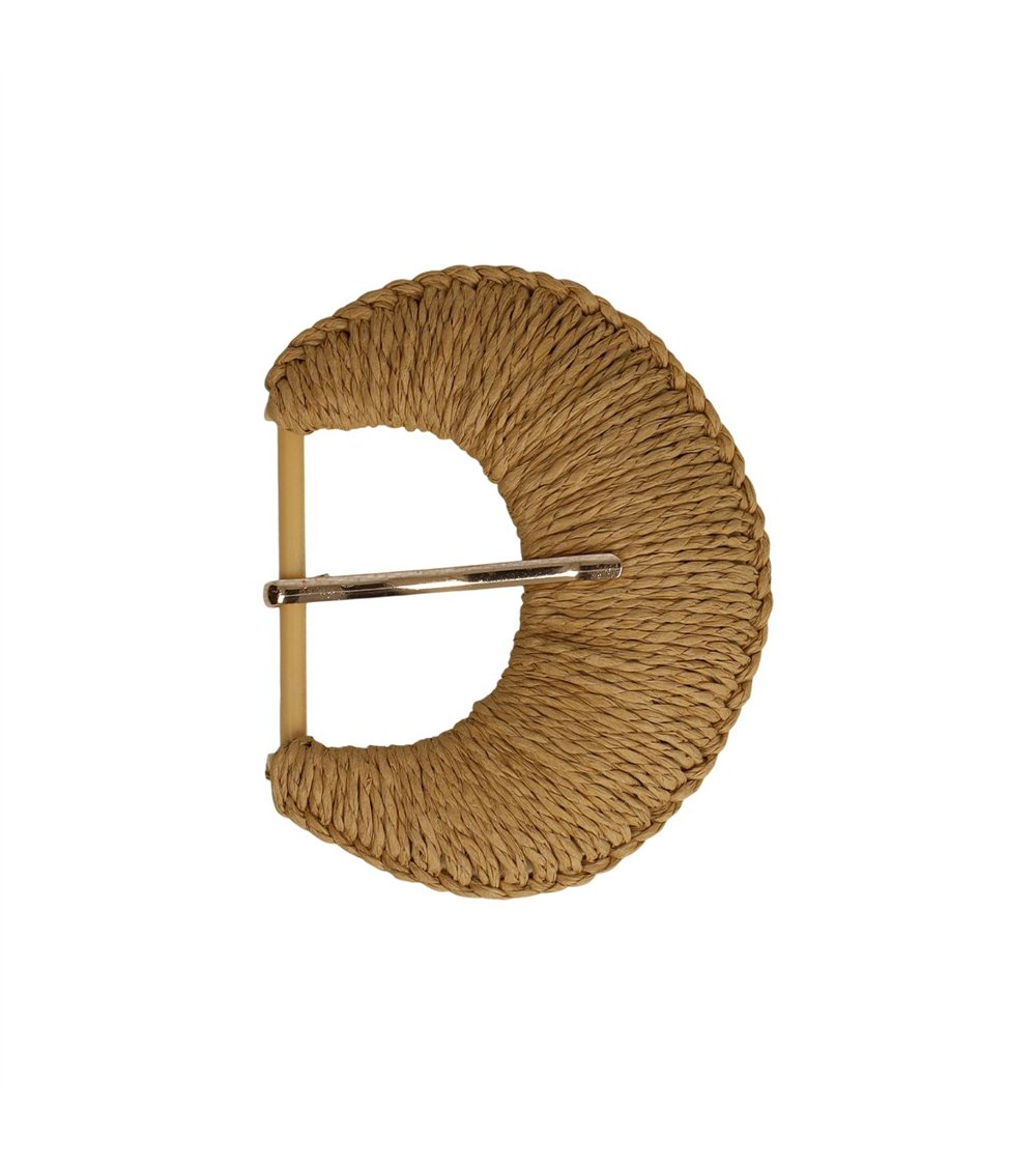 Gürtelschnalle 5cm Steinbeige