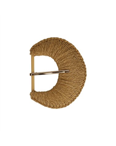 Gürtelschnalle 5cm Steinbeige