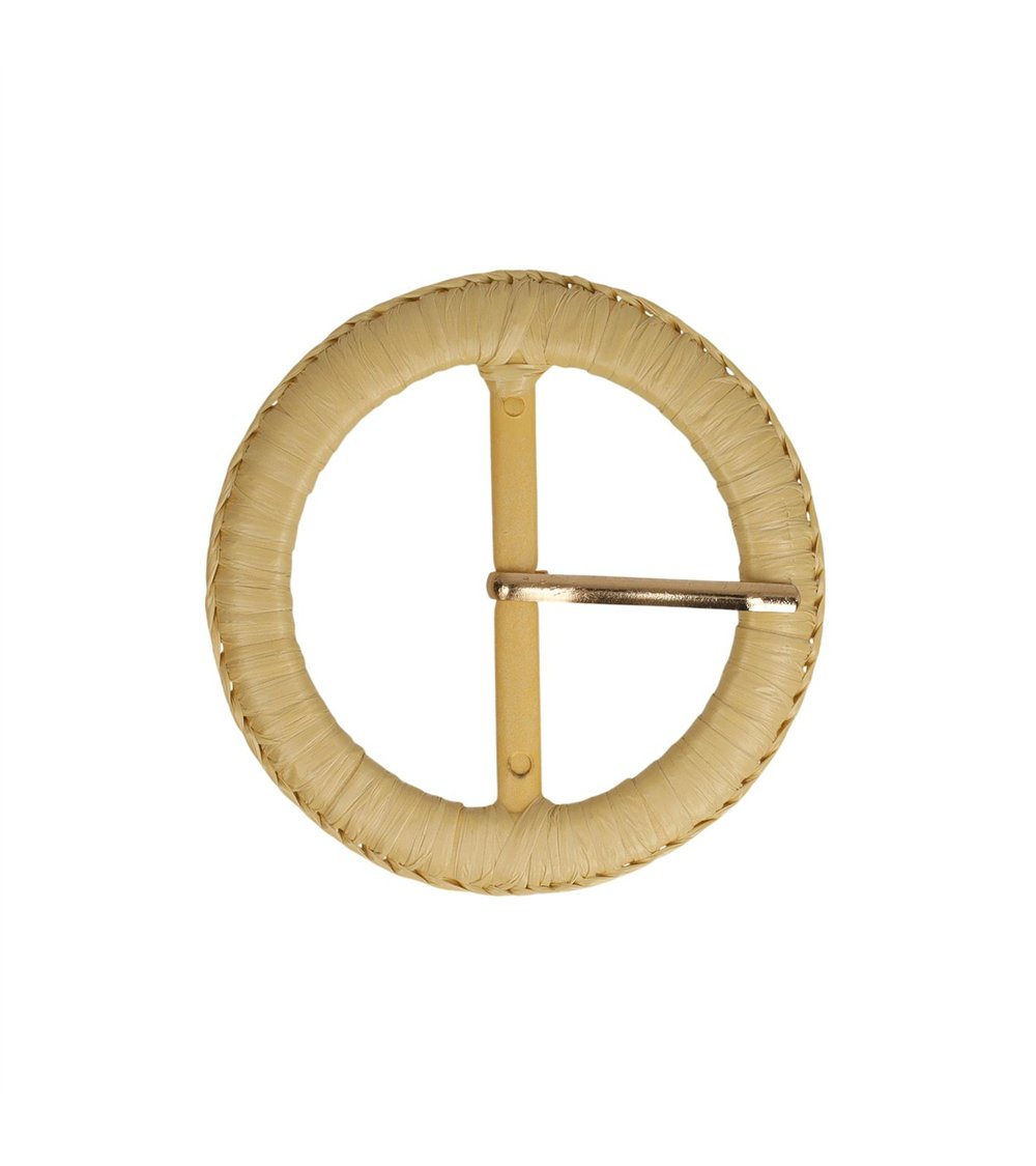 Gürtelschnalle 5cm Steinbeige