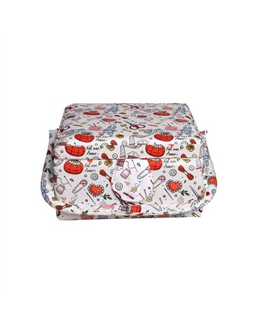 Scatola da cucito 19,5x13x11 cm da cucito