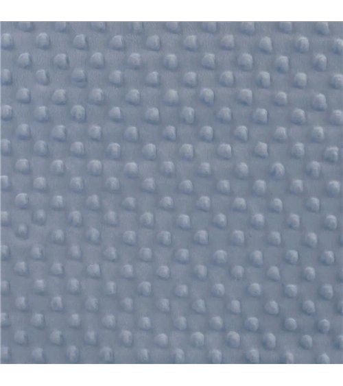 Minky-Stoff 250g/m2 blau am laufenden Meter