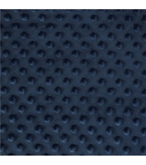 Tela Minky 250g/m2 azul marino por metro