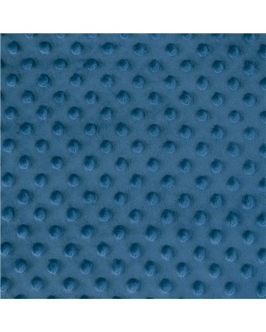 Tela Minky 250g/m2 azul petróleo al metro
