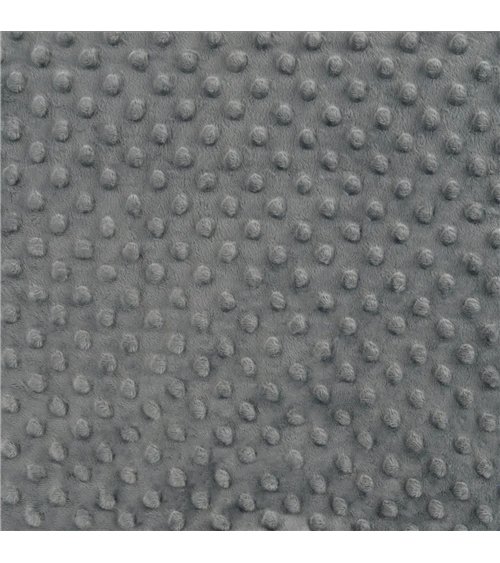 Tela Minky 250g/m2 gris antracita por metro