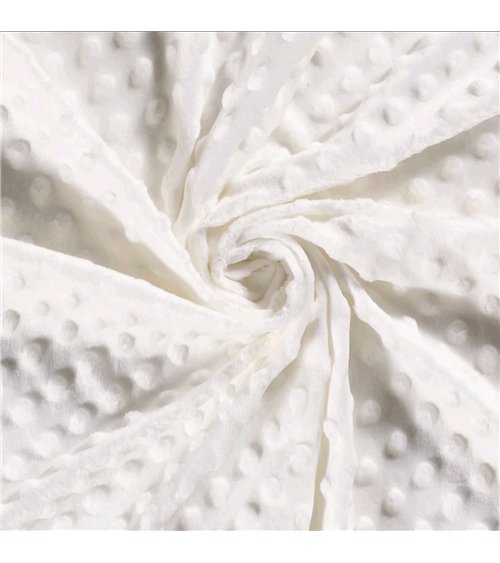 Tela Minky 250g/m2 marfil por metro