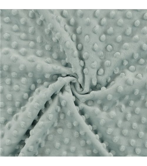 Minky fabric 250g/m2 almond green by the meter