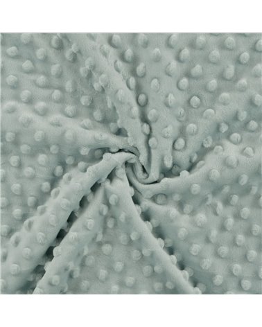 Minky fabric 250g/m2 almond green by the meter