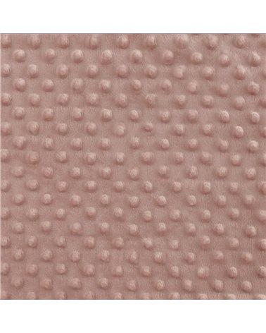 Minky fabric 250g/m2 powder pink by the meter