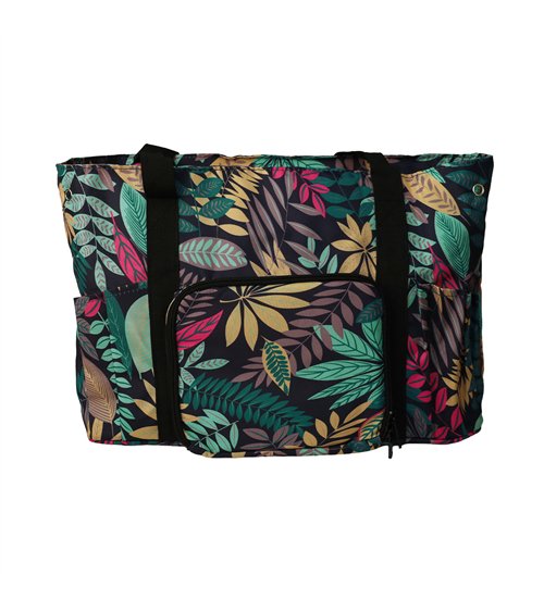 Bolsa de bolas 40x28x17cm hojas verde selva