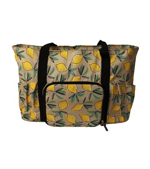 Bolsa de bolas 40x28x17cm limones amarillos