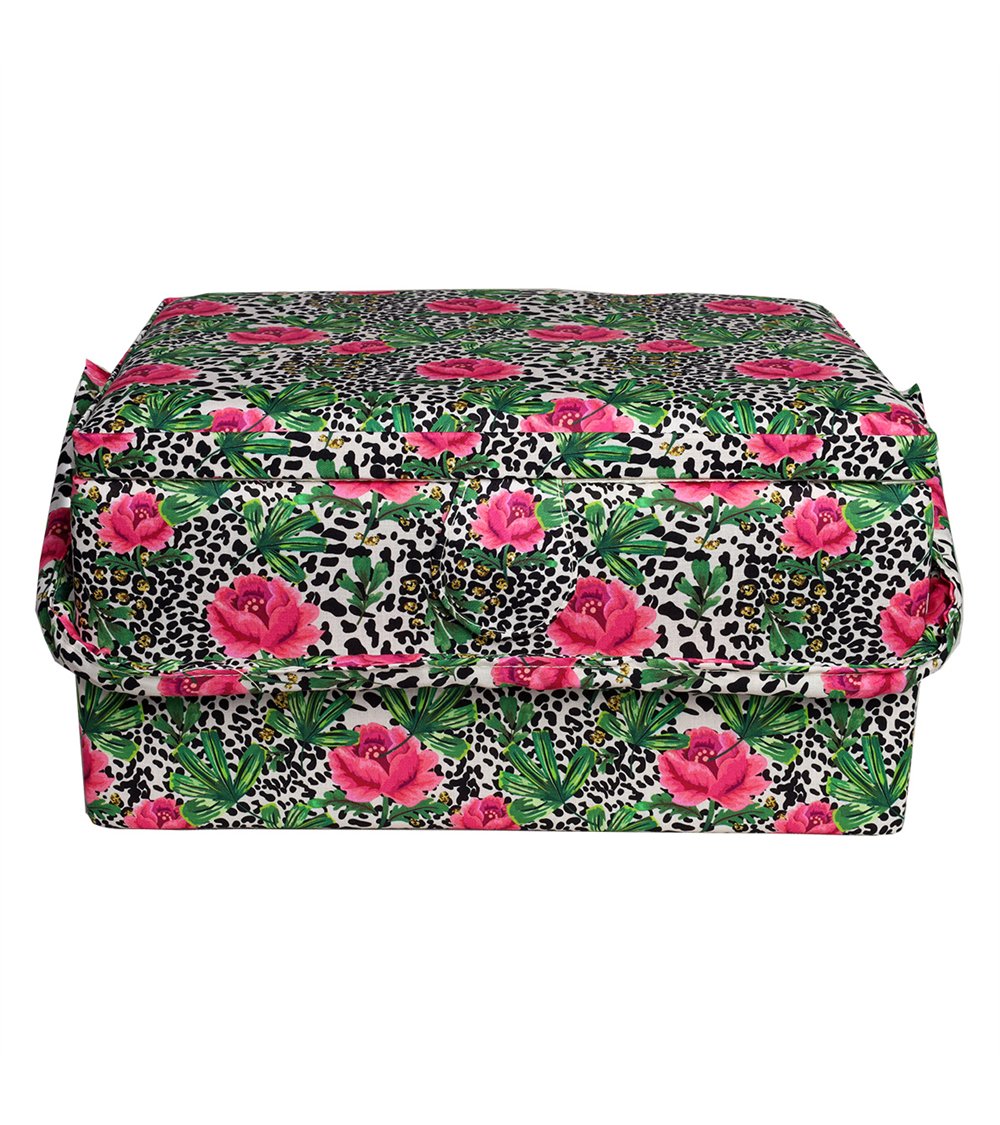 Sewing box 30.5cm x 23cm x 16cm pink