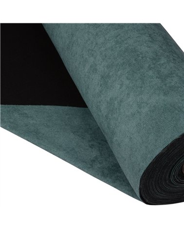 Blue green tundra fabric 140cm per meter