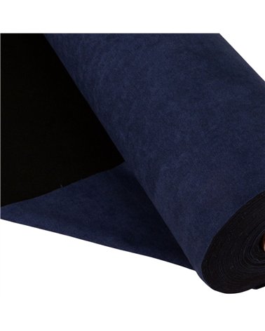 Navy blue tundra fabric 140cm per meter