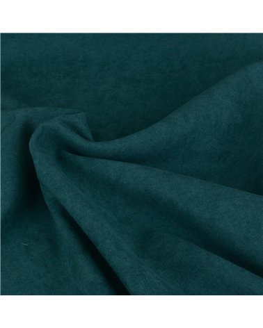 Tessuto tundra blu anatra 140 cm al metro