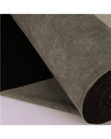 Light gray tundra fabric 140cm per meter