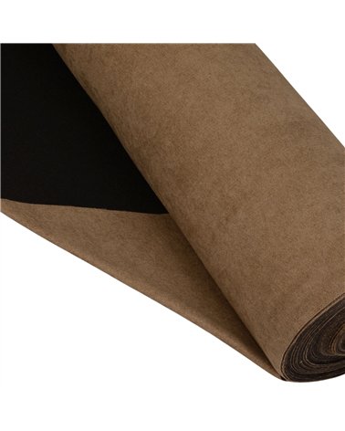 Tessuto tundra marrone chiaro 140 cm al metro