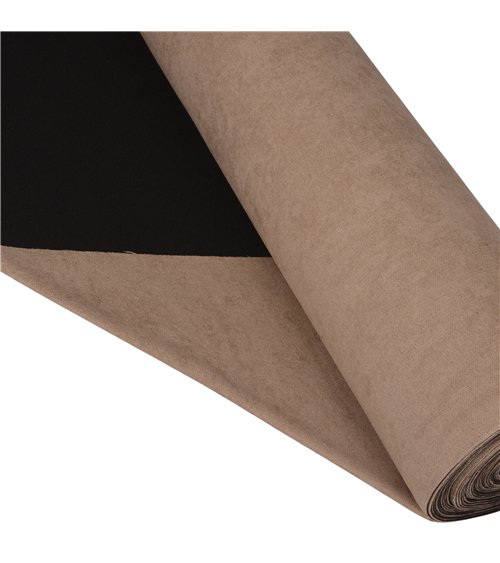 Beigefarbener Tundra-Stoff, 140 cm pro Meter