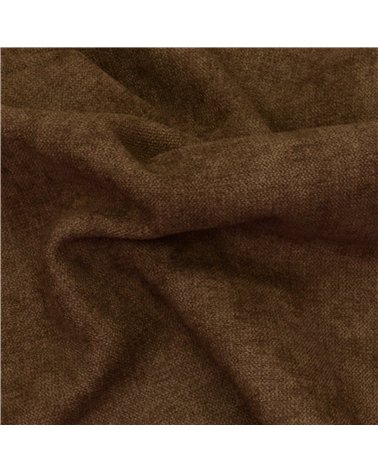 Tissu toundra marron 140cm au mètre