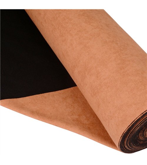 Tela tundra marrón caramelo 140cm por metro