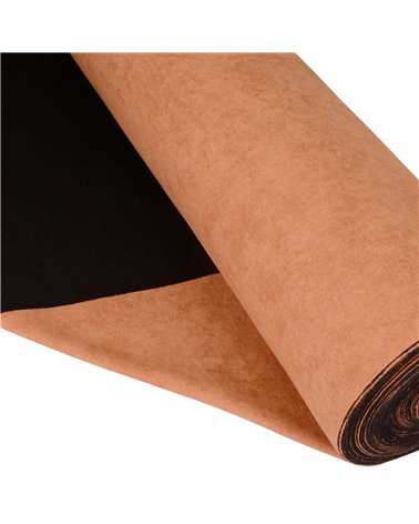 Caramel brown tundra fabric 140cm per meter