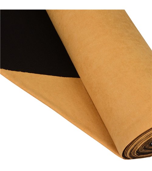 Mustard yellow tundra fabric 140cm per meter