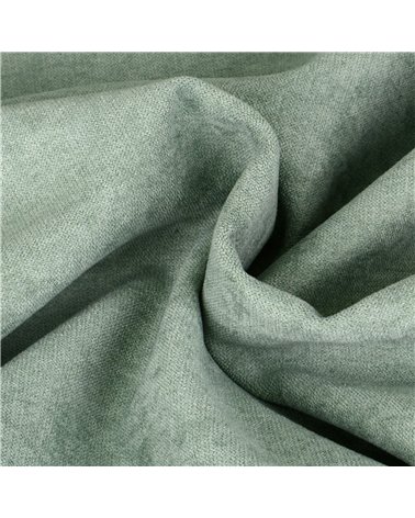 Tissu toundra vert d'eau 140cm au mètre