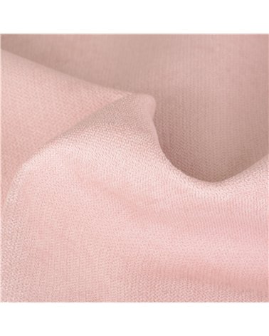 Tissu toundra rose layette 140cm au mètre