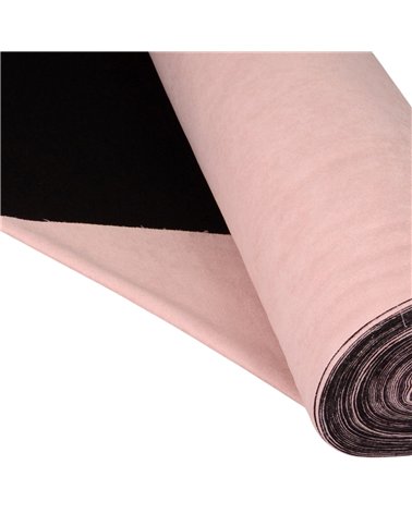 Baby pink tundra fabric 140cm per meter
