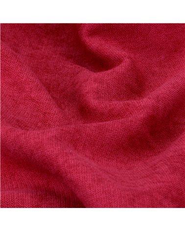 Tessuto tundra rosso scuro 140 cm al metro