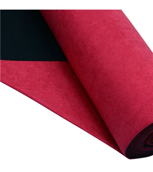 Dark red tundra fabric 140cm per meter