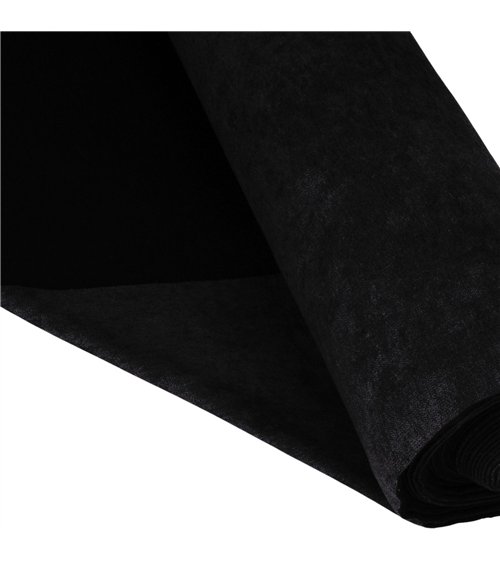 Black tundra fabric 140cm per meter
